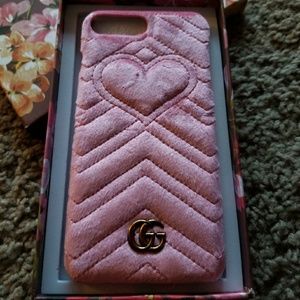 Pink Quilted Iphone 7/8 Plus Cover